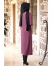 Sahra Tesettür Tunik - Lila - Fuval Moda